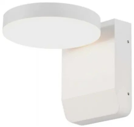 V-TAC LED απλίκα 17W IP65 3000K θερμό λευκό με λευκό σώμα στρογγυλή SKU: 2950