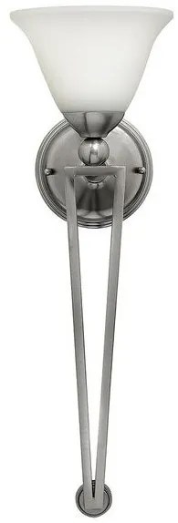 Απλίκα Φωτιστικό Τοίχου 1xE27  Νίκελ 66cm  Bolla HK-BOLLA1-B Elstead Lighting-HK-BOLLA1-B-Νίκελ Ματ HK-BOLLA1-B