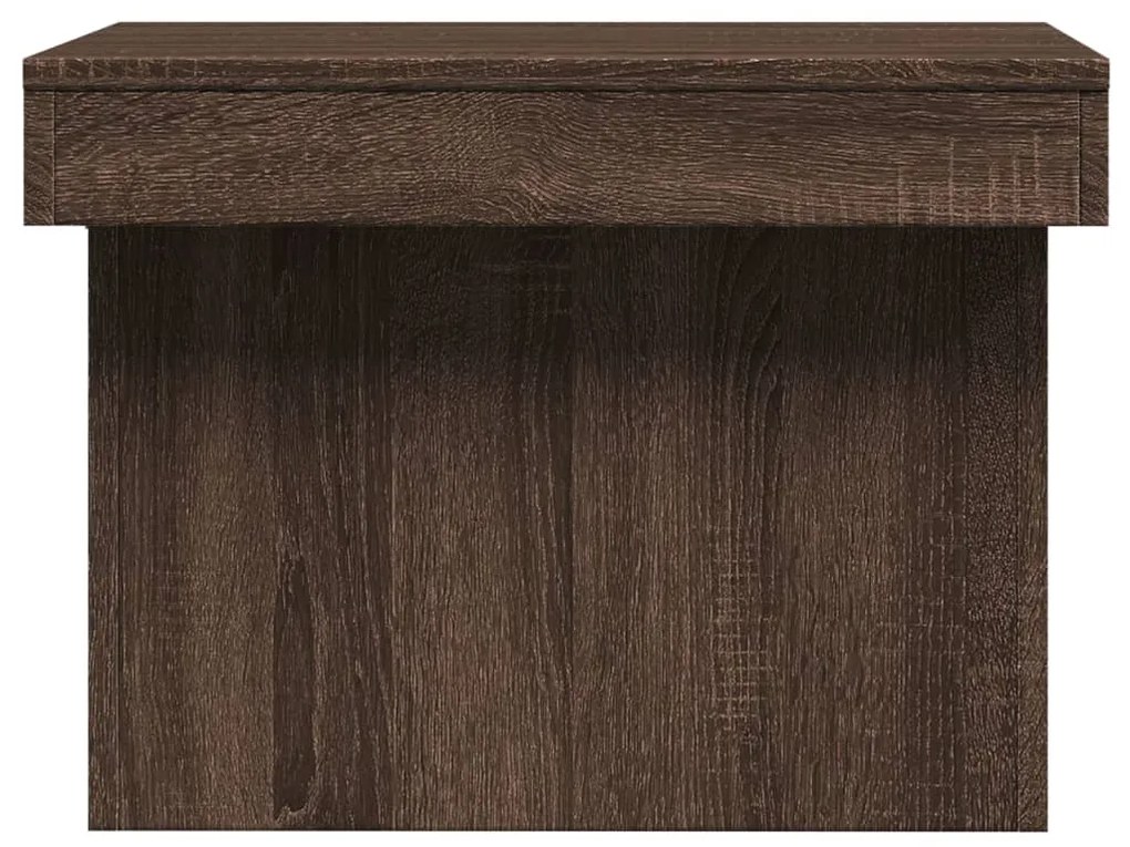 vidaXL Τραπεζάκι Σαλονιού Καφέ Δρυς 100x55x40 εκ. Επεξεργασμένο Ξύλο
