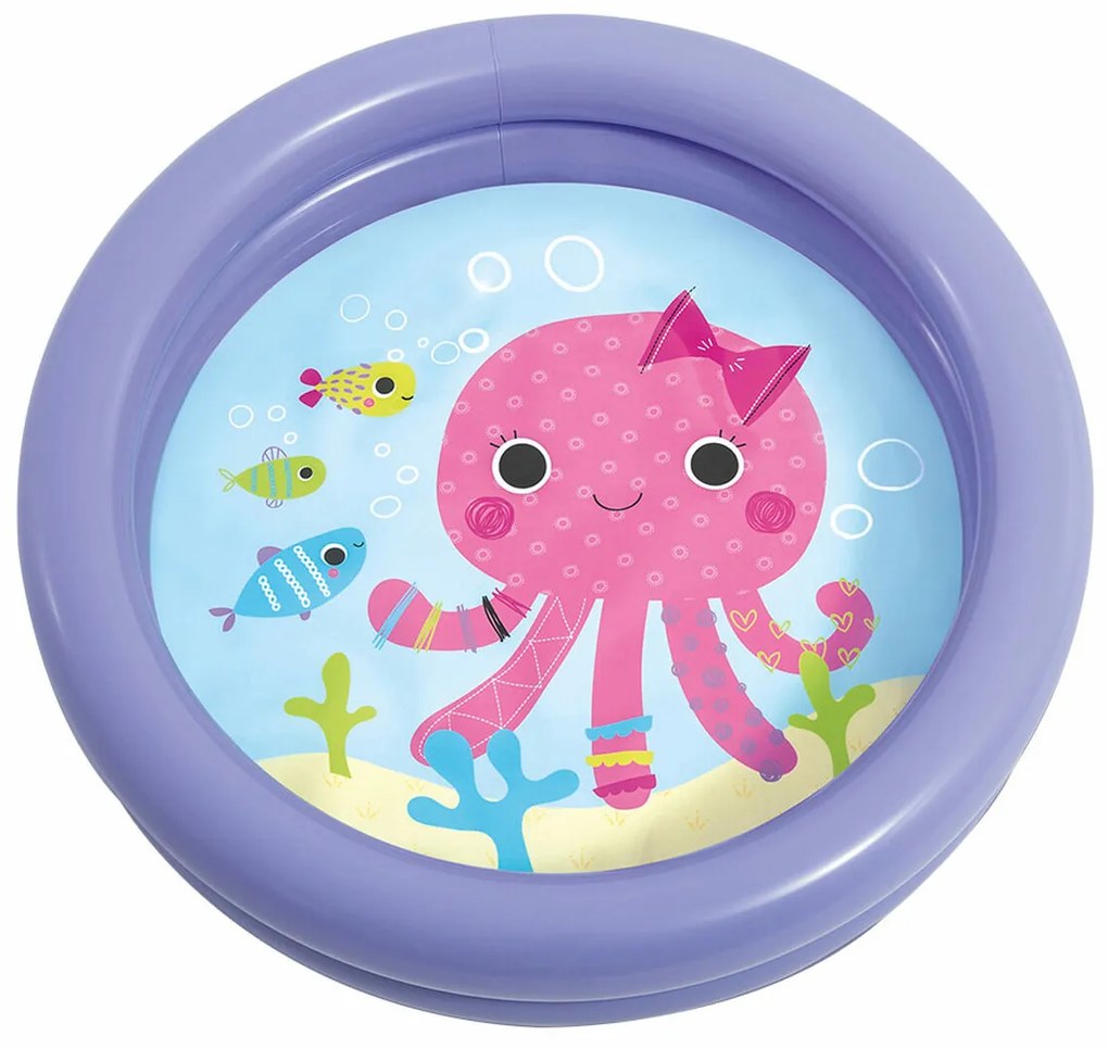 Παιδική πισίνα Intex Χταπόδι 17 L 61 x 15 x 61 cm Μωβ (36 Μονάδες)