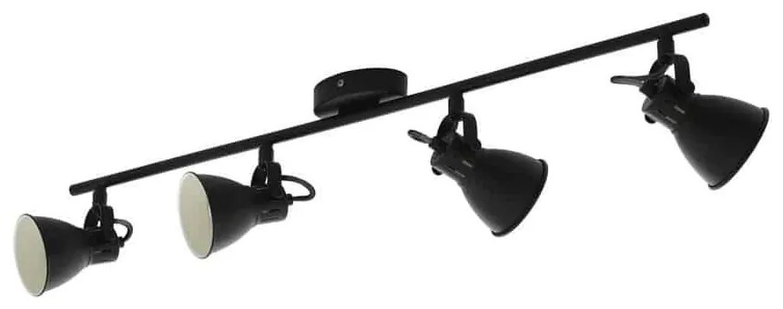 Φωτιστικό Οροφής Spot Seras 2 98408 Black Eglo Metal