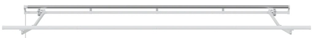vidaXL Σκηνίτσα Αναδιπλούμενη Λευκό 400x200 εκ. 400 x 200 εκ. 4x2 μ
