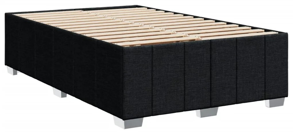 ΚΡΕΒΑΤΙ BOXSPRING ΜΕ ΣΤΡΩΜΑ ΜΑΥΡΟ 120X190 ΕΚ. ΥΦΑΣΜΑΤΙΝΟ 3293902