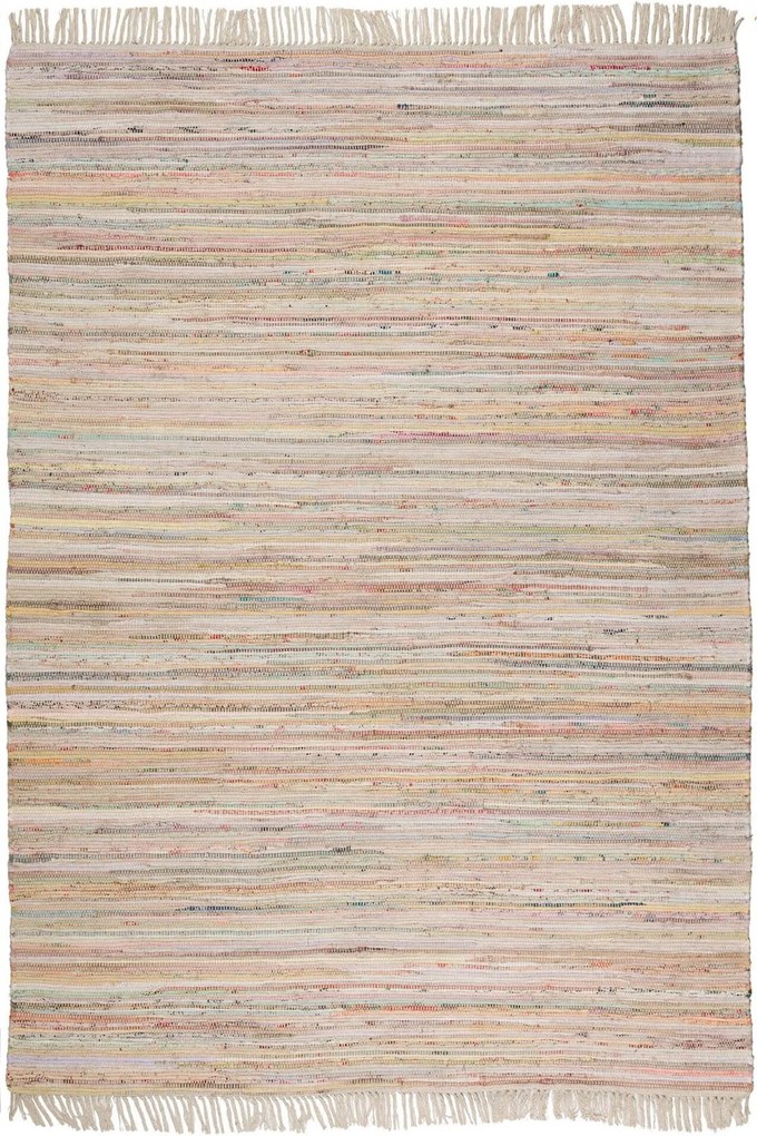 Χαλί Papilio Re Craft P0691 999 2 Όψεων Beige-Multi Βιοκαρπέτ 140X200cm