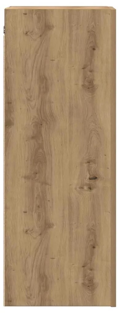 vidaXL Σετ ντουλάπι τηλεόρασης 2 τεμαχίων Artisan Oak Ξύλο μηχανής