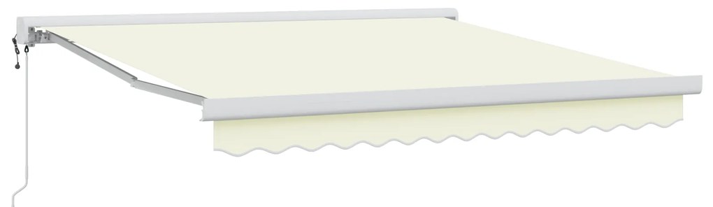 vidaXL Αυτόματη Σκίαση Κρεμ 300x250 cm