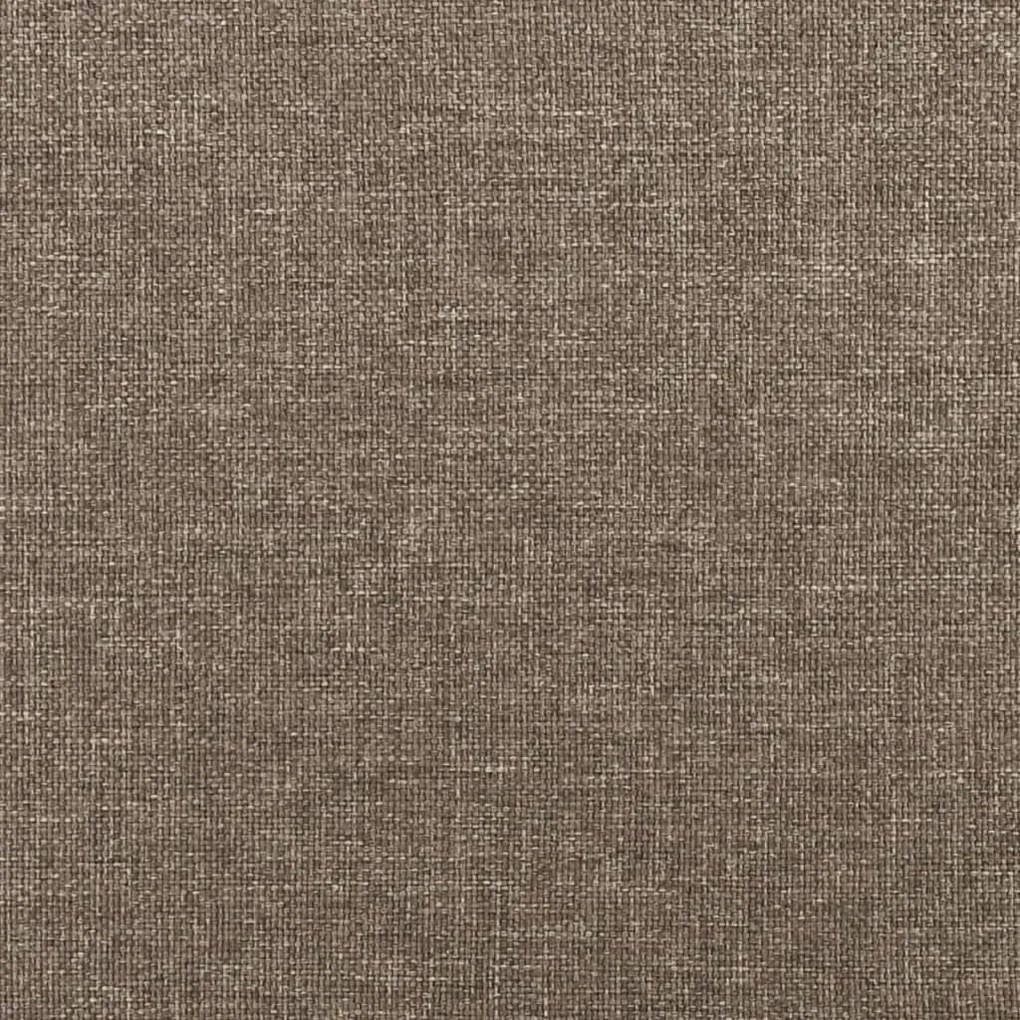 Σκελετός Κρεβατιού Χωρίς Στρώμα Taupe 80x200 εκ. Υφασμάτινο 3120818