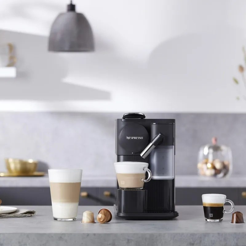 Μηχανή Espresso DeLonghi EN510B, 1450W, 19 bar, 1 l, Nespresso, Αυτόματη απενεργοποίηση, Μαύρο