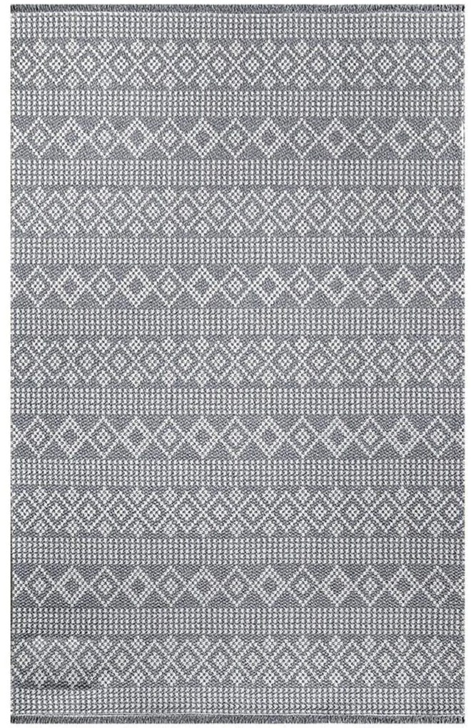 Χαλί Kasbah 21831/602 Grey NewPlan 127X190cm