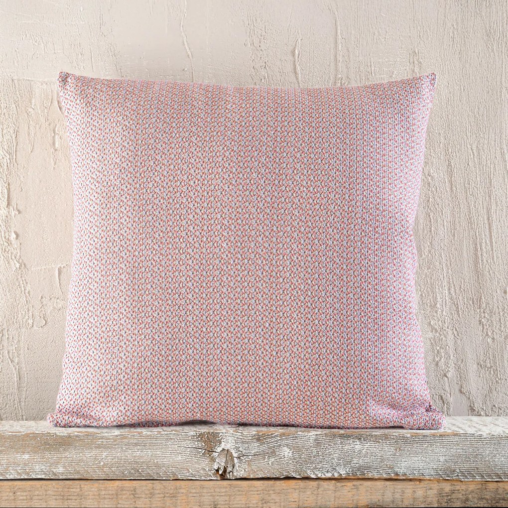 Διακοσμητική Μαξιλαροθήκη (40x40) Rythmos Santorini Pink