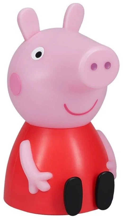 Επιτραπέζιο Φωτιστικό Παιδικό Με Ήχο Peppa Pig PP13353PP 18cm Pink Paladone