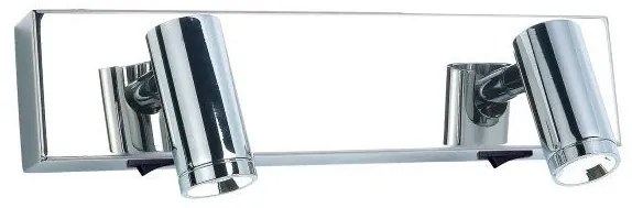 Απλίκα Φωτιστικό Τοίχου Σποτ LED 10W 3000K Χρώμιο 5848 Spotlight-5848-Χρώμιο 5848