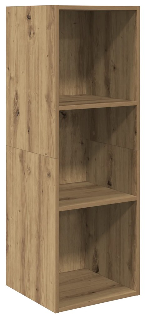 vidaXL Σετ επίπλου τηλεόρασης 4 pcs artisan δρυς Επεξεργασμένο ξύλο