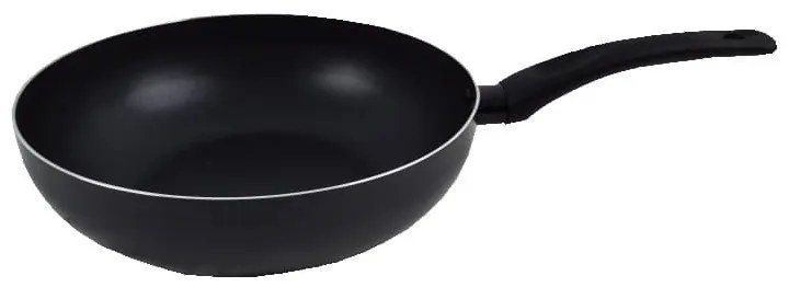 Happy House Τηγάνι WOK Αλουμινίου Αντικολλητικό 28cm Μαύρο