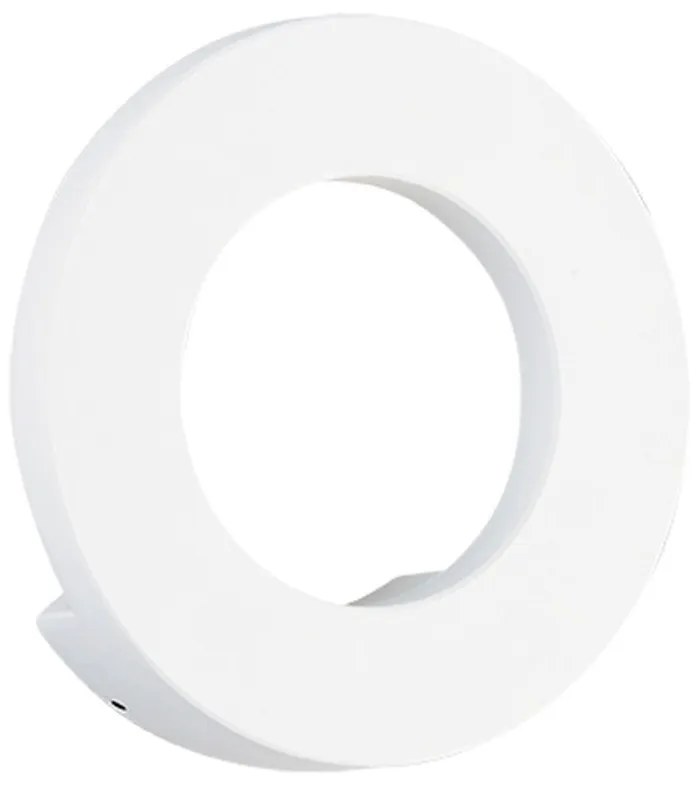 Φωτιστικό Τοίχου-Απλίκα Led Round Santorini 4158400 IP 54 White Viokef Aluminium
