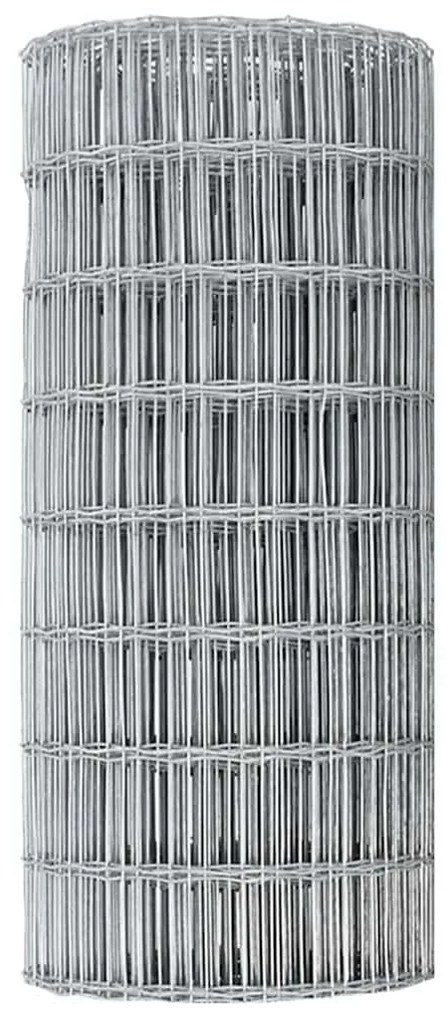 vidaXL Φράχτης Εuro 0,4 x 25 μ Σίδηρος με επικάλυψη PVC