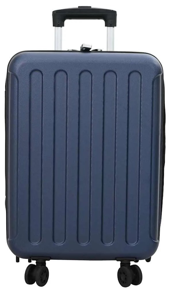 vidaXL Βαλίτσα Σκούρο Μπλε 34 x 23 x 55.5 εκ. ΑΒΣ Πλαστικό