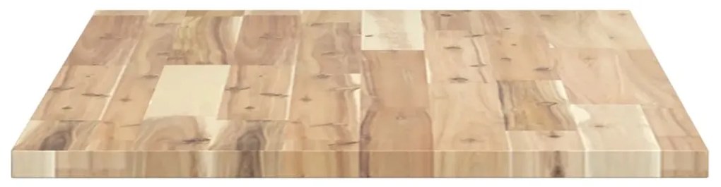 vidaXL Επιφάνεια Νιπτήρα Μπάνιου Ακατέργαστη 60x50x2 εκ. Μασίφ Ακακία