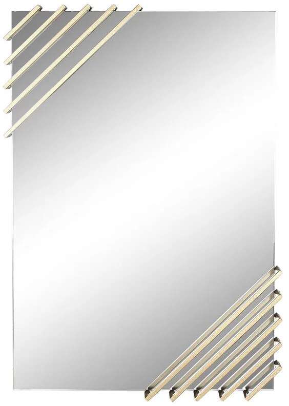 Τοίχο καθρέφτη Home ESPRIT Χρυσό 63 x 6 x 93 cm