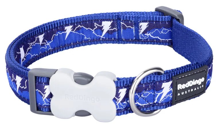 Κολλάρο Σκύλου Red Dingo STYLE LIGHTNING Ναυτικό Μπλε