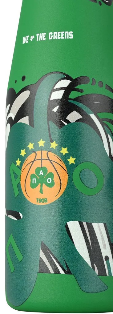 ESTIA ΘΕΡΜΟΣ TRAVEL FLASK PANATHINAIKOS BC EDITION WE THE GREENS 500ml