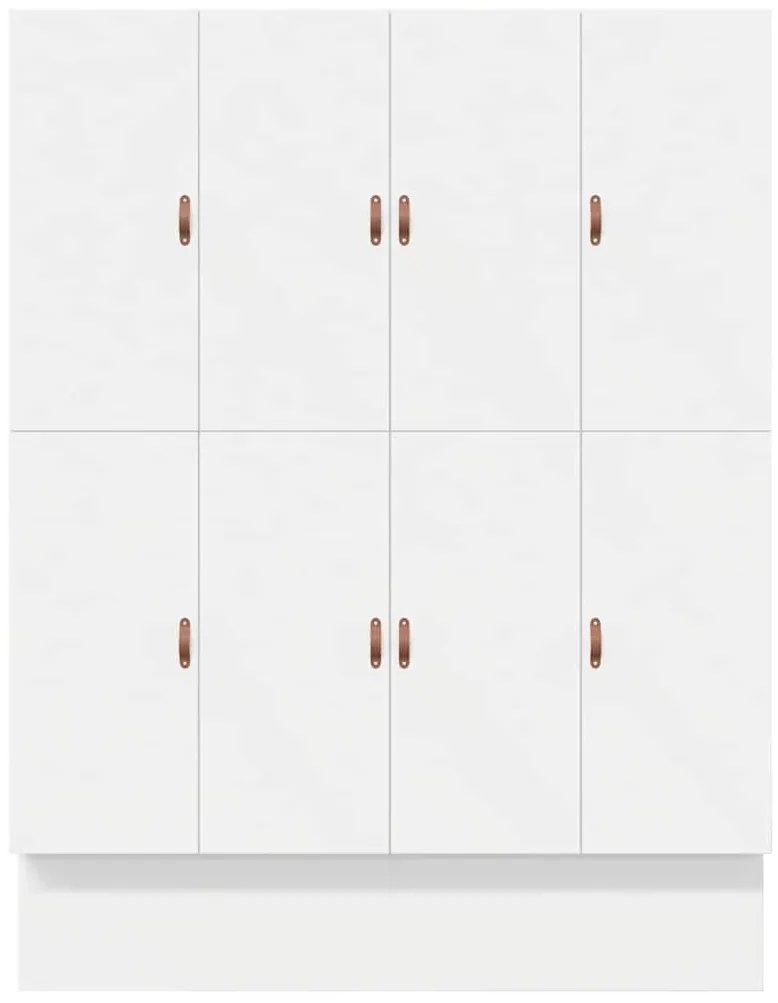 vidaXL Κρεβάτι με αποθηκευτικό χώρο Λευκό 236.5 x 180 x 31.5 εκ