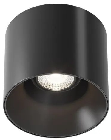 Σποτ Φωτιστικό Οροφής-Τοίχου Alfa LED 25W 4000K Φ12,5 0,63kg MAYTONI-C064CL-01-25W4K-D-RD-B-Μαύρο C064CL-01-25W4K-D-RD-B
