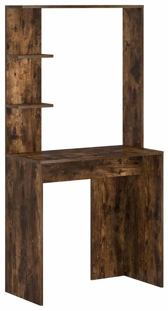 vidaXL Γραφείο Καπνιστή δρυς 78.5 x 37 x 154.5 εκ Επεξεργασμένο ξύλο