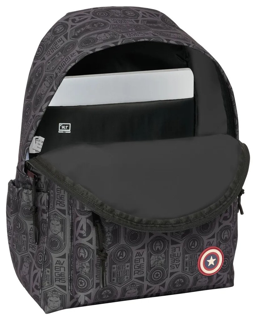 Σχολική Τσάντα The Avengers Vendetta Μαύρο 31 x 43 x 13 cm