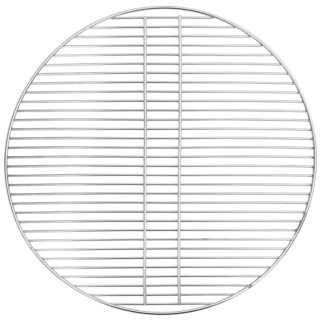 vidaXL BBQ Grill Grate Ασημί Ø60 εκ Ανοξείδωτο ατσάλι