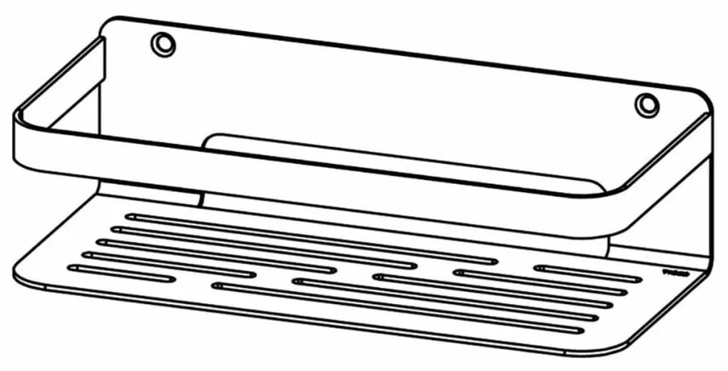 Tiger Ράφι Ντουζιέρας Caddy Ασημί 1400030946 - Ασήμι