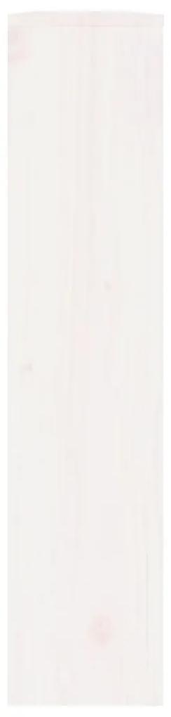 vidaXL Κάλυμμα Καλοριφέρ Λευκό 153 x19 x 84 εκ. από Μασίφ Ξύλο Πεύκου