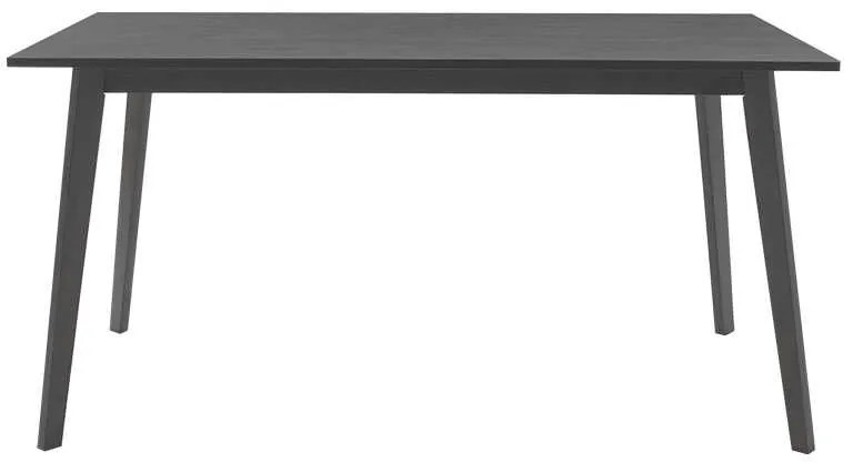 Tραπεζαρία Benson - Orlean pakoworld σετ 7τμχ rustic grey - ύφασμα γκρι 150x90x75εκ