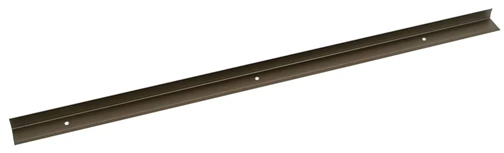 vidaXL Προστατευτικά ακμών σκάλας 30 pcs Καφέ 67 cm Αλουμίνιο