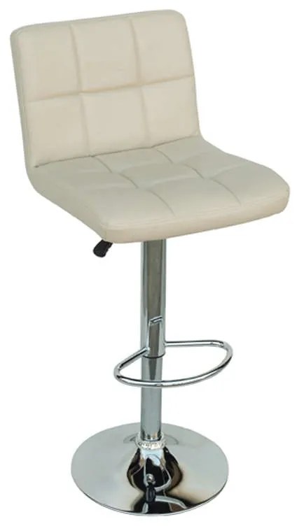 BAR40 CREAM PU(Σ2)ΣKAMΠO ΜΕ ΑΜΟΡΤΙΣΕΡ ZITA PLUS 43X52X60-92/81-113εκ.