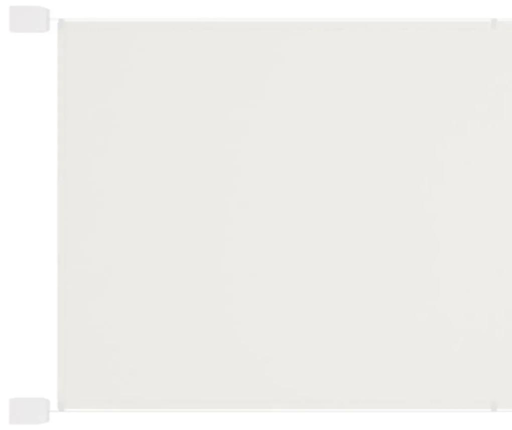 Τέντα Κάθετη Λευκή 100 x 270 εκ. από Ύφασμα Oxford - Λευκό