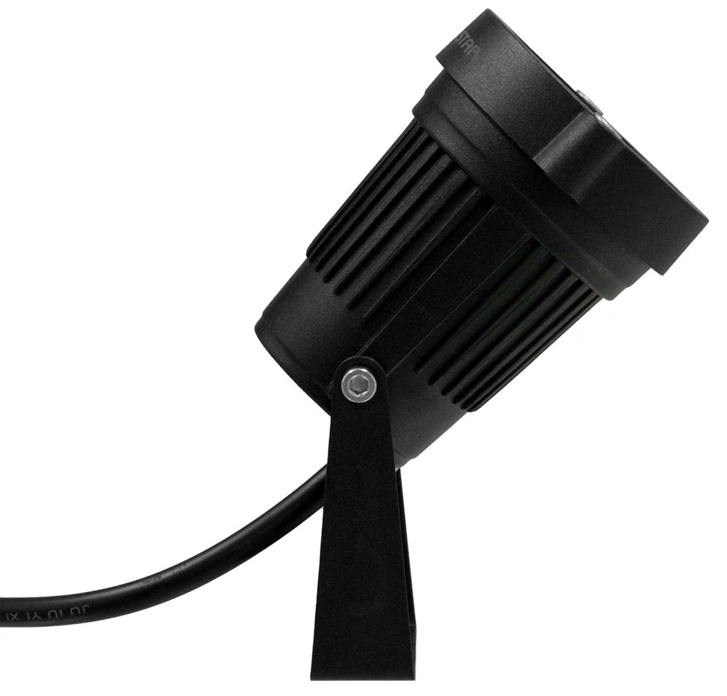 GloboStar 75587 Προβολάκι Κήπου Καρφωτό - Δαπέδου Bridgelux COB LED 10W 1000lm 35° DC 24V Αδιάβροχο IP67 Ultra Μπλε Dimmable - 75587