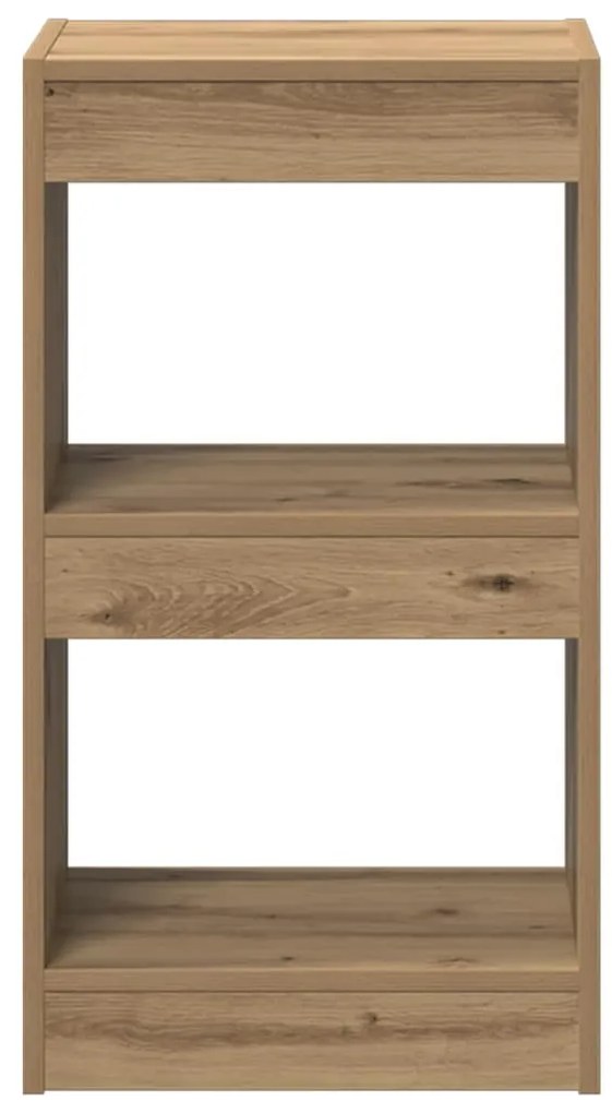 vidaXL Ντουλάπι βιβλίων/διαχωριστικό δωματίου Artisan Oak 40x30x72 cm