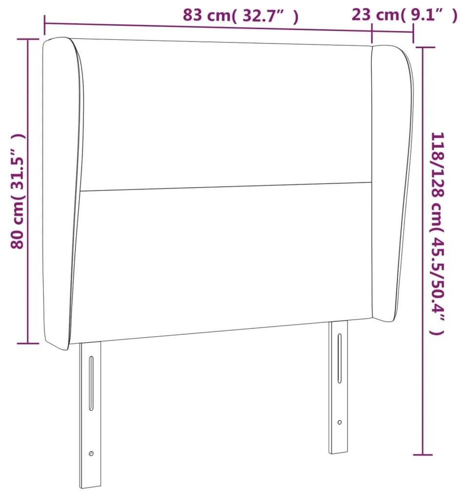 ΚΕΦΑΛΑΡΙ ΜΕ ΠΤΕΡΥΓΙΑ ΑΝΟΙΧΤΟ ΓΚΡΙ 83X23X118/128 ΕΚ. ΥΦΑΣΜΑΤΙΝΟ 3117650