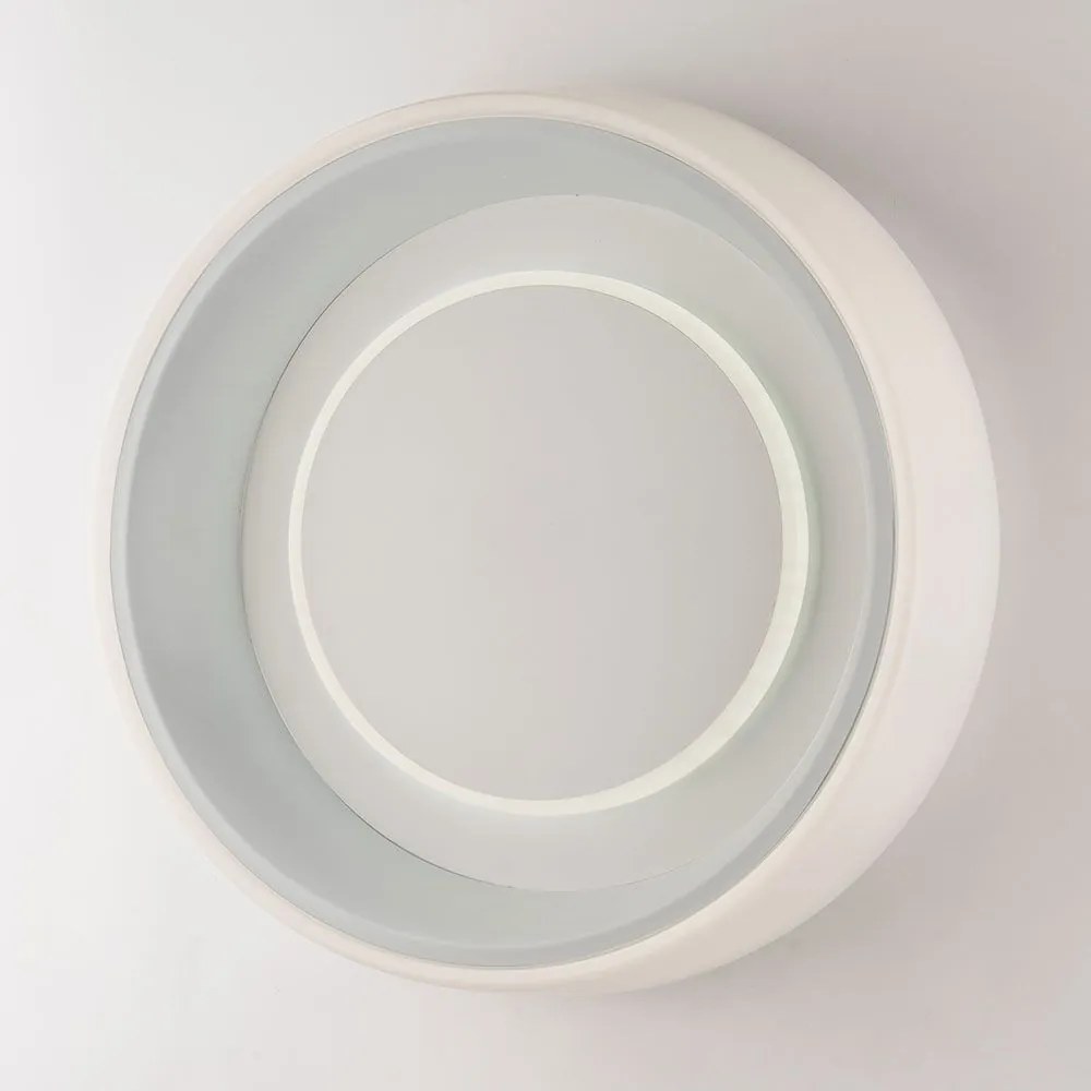 Φωτιστικό Οροφής - Πλαφονιέρα Led-Nurax-R50 Led 4235lm 3000K/4000K/6500K 49,5x9,6cm White Luce Ambiente Design