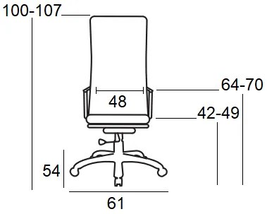 A9870 ΜΑΥΡO MESH ΠΟΛΥΘΡΟΝΑ ΓΡΑΦΕΙΟΥ