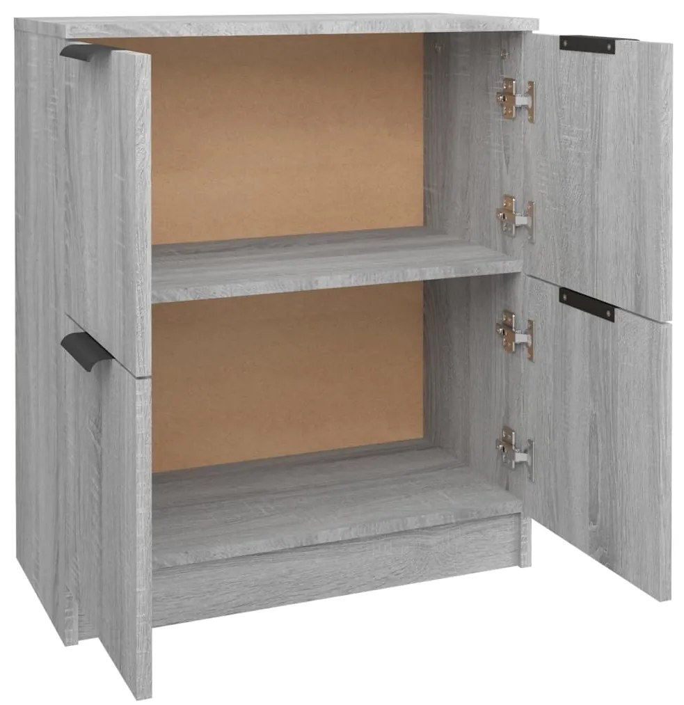 vidaXL Ντουλάπι Γκρι Sonoma 60 x 30 x 70 εκ. από Επεξεργασμένο Ξύλο