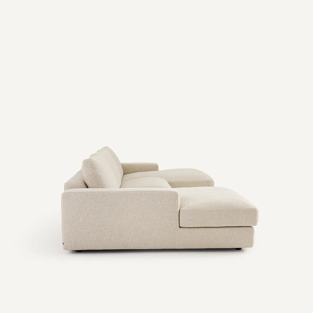 Καναπές 5 θέσεων με ύφασμα bouclette, Skander