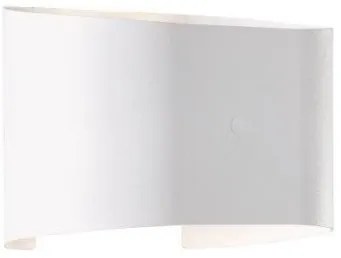 Απλίκα Φωτιστικό Τοίχου Wall LED 2x3W IP44 18x9,5 Fischer Honsel-30261-Λευκό 30261