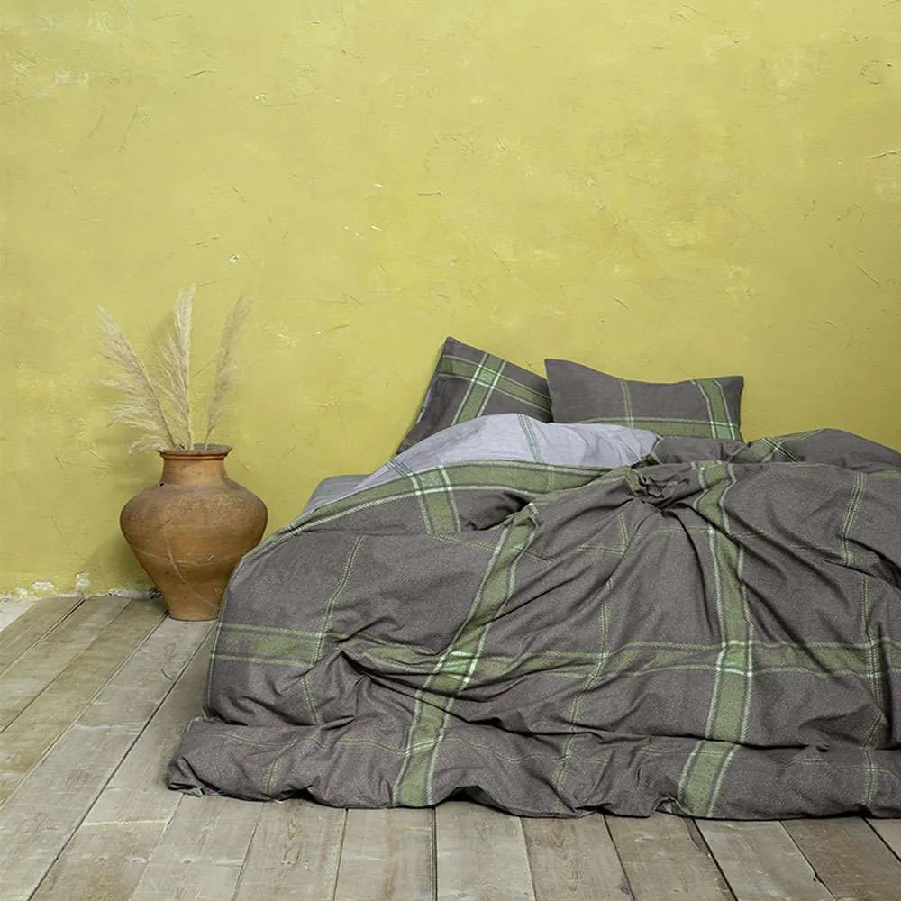 Πάπλωμα Apparel Green Nima Υπέρδιπλο 220x240cm Βαμβάκι-Πολυέστερ