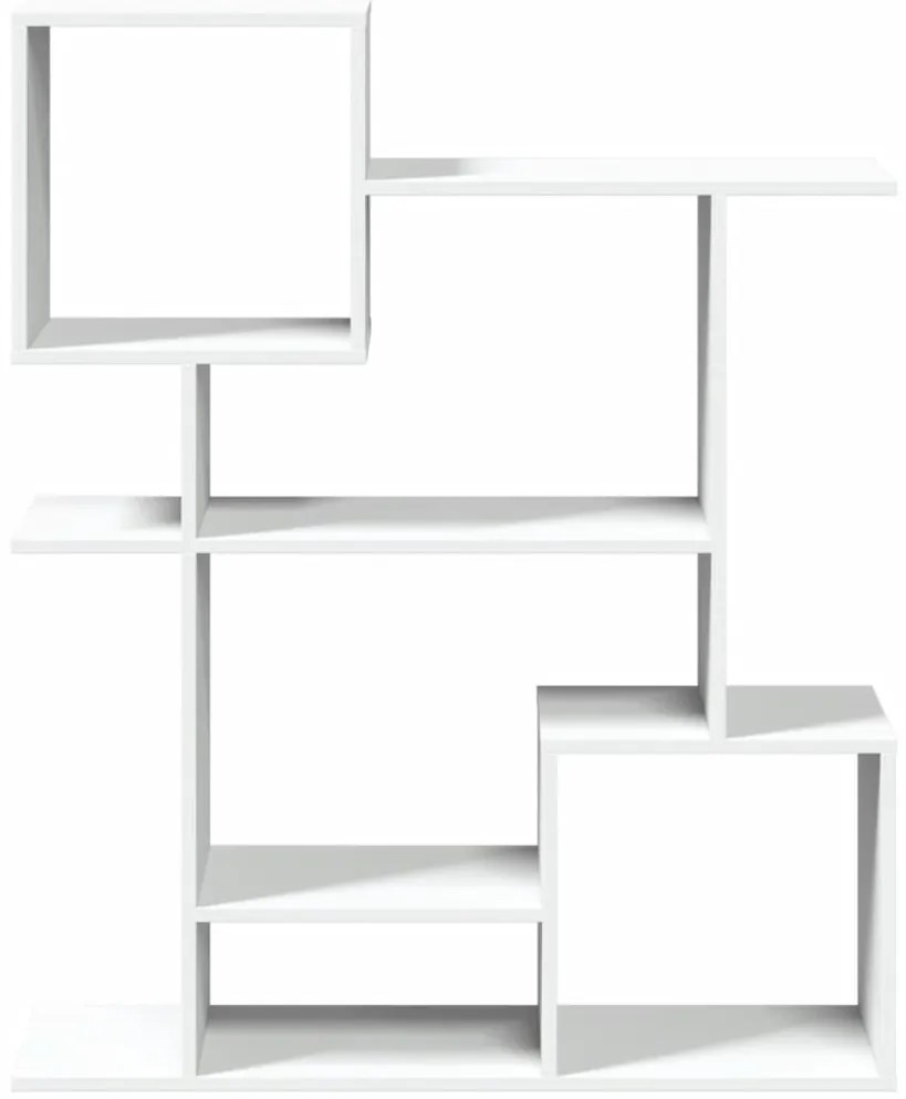 vidaXL Βιβλιοθήκη/Διαχωριστικό Χώρου Λευκό 92x29x112 εκ. Επεξ. Ξύλο
