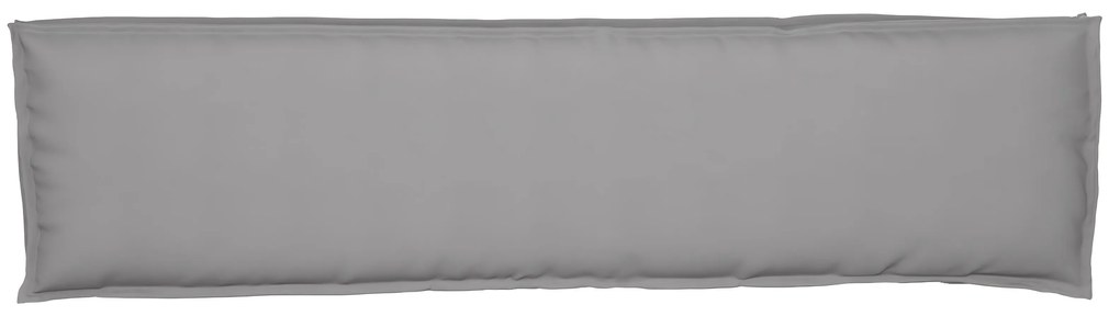 vidaXL Μαξιλάρια Pallet για παγκάκι 2 τεμ Γκρι 150x40x8 εκ Ύφασμα Oxford