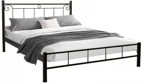 ΚΡΕΒΑΤΙ ΣΙΔΕΡΕΝΙΟ Fylliana Valery ΚΑΦΕ ΧΡΩΜΑ 130x210x99εκ (120x200εκ) 826-124-015