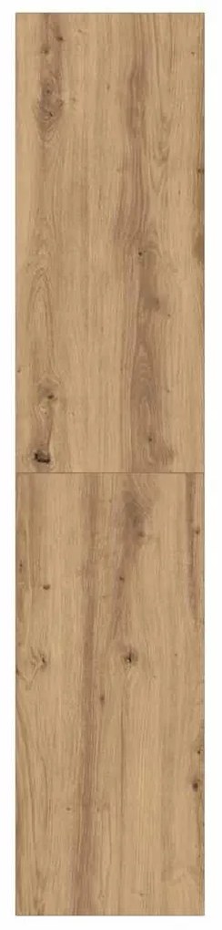 vidaXL Ντουλάπι βιβλίου/ΤV Ντουλάπι Artisan Oak 36x30x143cm