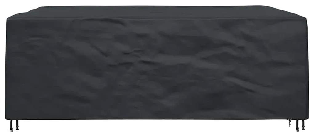 vidaXL Κάλυμμα επίπλων Μονόχρωμο Μαύρο 300 x 250 x 70 εκ. 210D